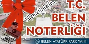 Noterlik Belen’e Hayırlı Olsun