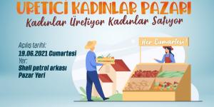 SAMANDAĞ BELEDİYESİ’NDEN ÜRETİCİ KADINLAR PAZARI PROJESİ