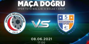 Antakya Belediyespor avantaj peşinde