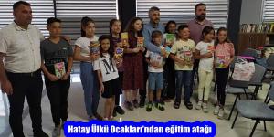Hatay Ülkü Ocakları’ndan eğitim atağı