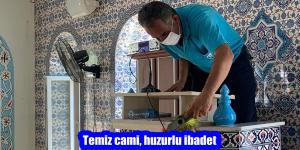 Temiz cami, huzurlu ibadet