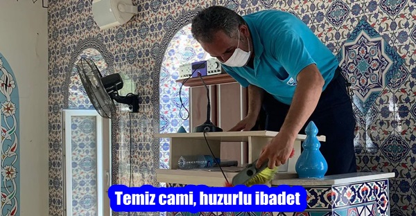 Temiz cami, huzurlu ibadet