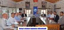 Hatay’a hizmet toplantısı düzenlendi