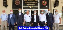 Vali Doğan, Cemevi’ni Ziyaret Etti