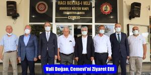 Vali Doğan, Cemevi’ni Ziyaret Etti