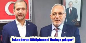 İskenderun Kütüphanesi ihaleye çıkıyor!