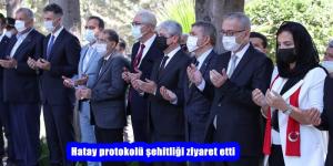 15 Temmuz Demokrasi ve Milli Birlik Günü’nde Şehitlik Ziyaret Edildi
