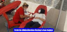 Erzin’de ülkücülerden Kızılay’a kan bağışı