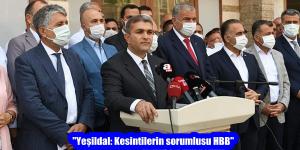 “Yeşildal: Kesintilerin sorumlusu HBB”