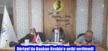 Dörtyol’da Başkan Keskin’e yetki verilmedi