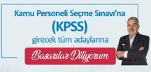 Yılmaz: “KPSS’ye girecek adaylara başarılar diliyorum”