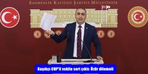 Kaşıkçı CHP’li vekile sert çıktı: Özür dilemeli