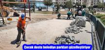 Çocuk dostu belediye parkları güzelleştiriyor