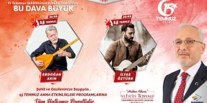 Başkan Tosyalı’dan 15 Temmuz programlarına davet