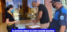 İş yerlerine hijyen ve çevre temizlik denetimi