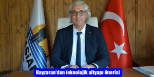 Hayzaran’dan teknolojik altyapı önerisi