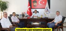 Samandağ’a spor kompleksi yapılıyor