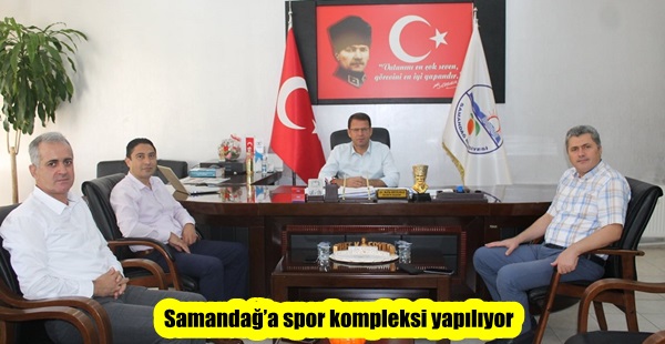 Samandağ’a spor kompleksi yapılıyor