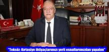 “Teksöz: Kırtasiye ihtiyaçlarımızı yerli esnaflarımızdan yapalım”