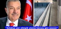 “Antakya yarı olimpik yüzme havuzu gün sayıyor”