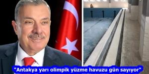 “Antakya yarı olimpik yüzme havuzu gün sayıyor”