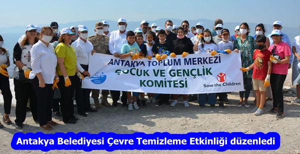 Antakya Belediyesi Çevre Temizleme Etkinliği düzenledi