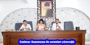 Başkan Eryılmaz: Halkımızla Dayanışma İçerisinde Bütün Sorunları Çözeceğiz