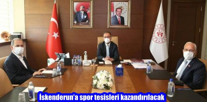 İskenderun’a spor tesisleri kazandırılacak