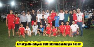 Antakya Belediyesi GSK takımından büyük başarı