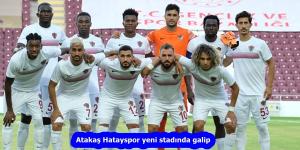 Atakaş Hatayspor yeni stadında galip