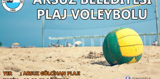 Arsuz’da “Plaj Sporları” start alıyor