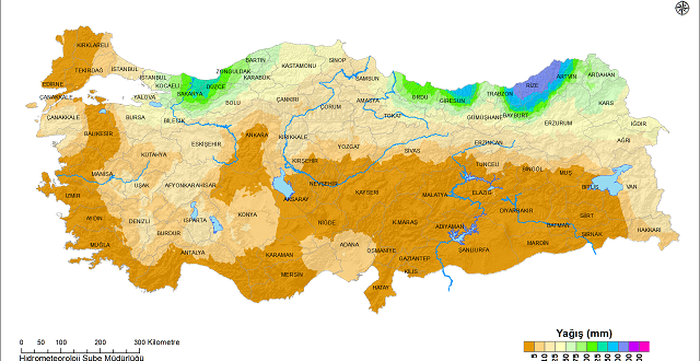 Hatay’da yağışlar %89 azaldı