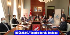 DOĞAKA 99. Yönetim Kurulu Toplandı