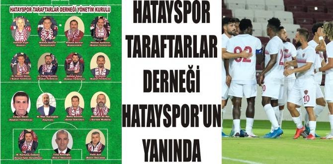 Hatayspor Taraftarlar Derneği Hatayspor’un yanında