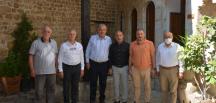 Gazeteciler cemiyet başkanlarına ziyaret