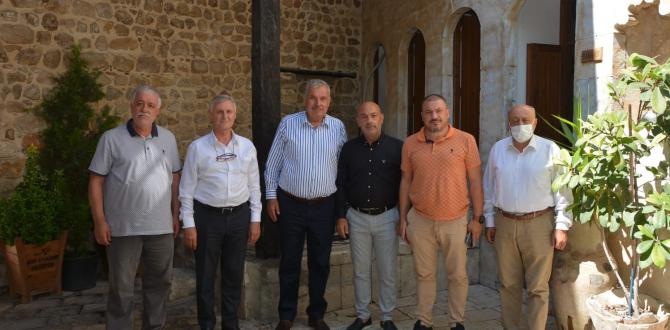 Gazeteciler cemiyet başkanlarına ziyaret