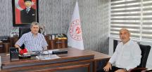 HGC Başkanı Temizyürek’ten Müdür Şensöz’e ziyaret