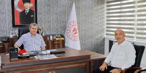 HGC Başkanı Temizyürek’ten Müdür Şensöz’e ziyaret
