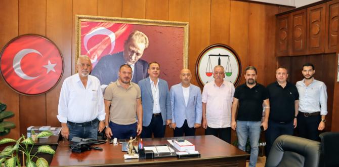 HGC’den Hatay Barosu’na nezaket ziyareti