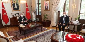 Yavuz’dan Vali Doğan’a veda ziyareti