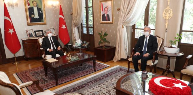 Yavuz’dan Vali Doğan’a veda ziyareti