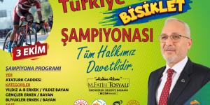 Tosyalı: Türkiye Bisiklet Şampiyonası İskenderun’da yapılacak
