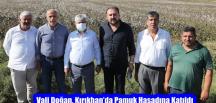 Vali Doğan, Kırıkhan’da Pamuk Hasadına Katıldı