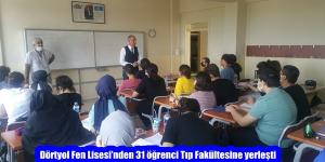 Dörtyol Fen Lisesi’nden 31 öğrenci Tıp Fakültesine yerleşti