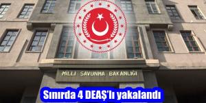 Sınırda 4 DEAŞ’lı yakalandı
