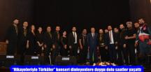 “Hikayeleriyle Türküler” konseri dinleyenlere duygu dolu saatler yaşattı