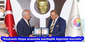 “Reyhanlı-Hopa arasında kardeşlik köprüsü kuruldu”