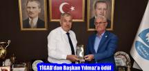 TİGAD’dan Başkan Yılmaz’a ödül
