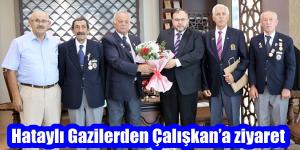 Hataylı Gazilerden Çalışkan’a ziyaret