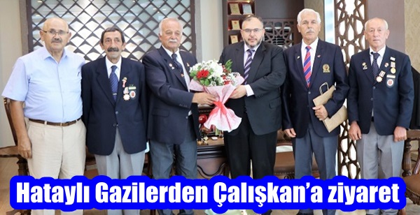 Hataylı Gazilerden Çalışkan’a ziyaret